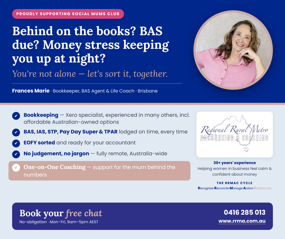 Frances Marie - Regional Rural & Metro Accounting and Coaching